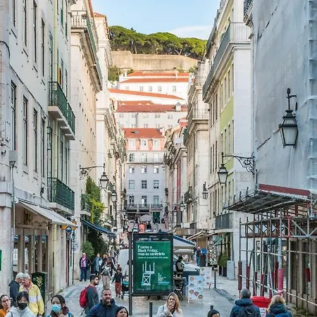 Flh Baixa-chiado Library Loft Lägenhet